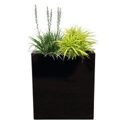 OSŁONKA FIBERGLASS MROZOODPORNA PROSTOKĄTNA CZARNA