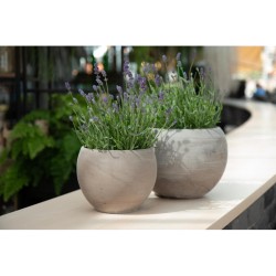 OSŁONKA/DONICA TERAKOTA SERIA LUNA BASALT