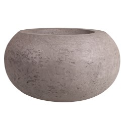 DONICA Z WŁÓKNA SZKLANEGO UFO IMITACJA BETONU MROZOODPORNA