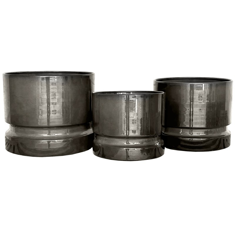 DONICA METALOWA WOODLOG SZARA