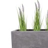 Mrozoodporna osłonka FIBERGLASS- OKNO ciemny beton