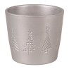 OSŁONKA CERAMICZNA 811 XMAS TREE 12x13,5 SREBRNA
