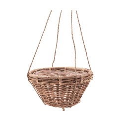 OSŁONKA WISZĄCA RATTAN SZARA