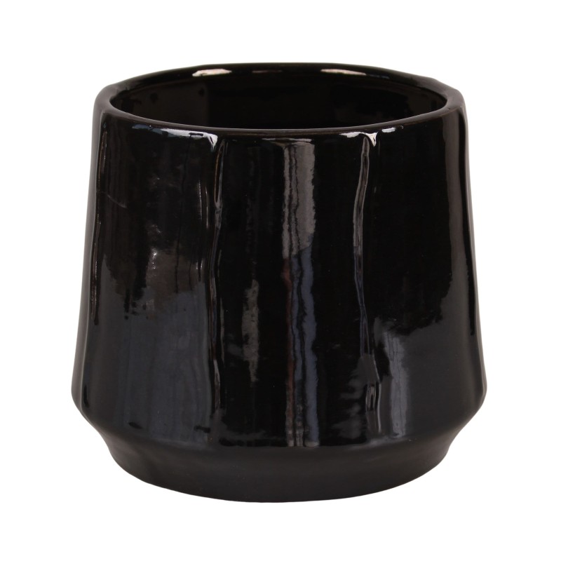 OSŁONKA CERAMICZNA SZKLIWIONA CZARNA KOMPLET 2SZT