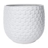 OSŁONKA CERAMICZNA SZKLIWIONA BIAŁA KOMPLET