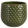 OSŁONKA CERAMICZNA SZKLIWIONA ZIELONA KOMPLET