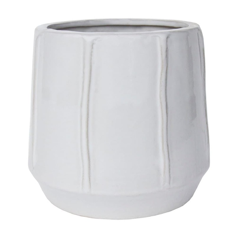 OSŁONKA CERAMICZNA SZKLIWIONA BIAŁA KOMPLET 2SZT