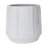 OSŁONKA CERAMICZNA SZKLIWIONA BIAŁA KOMPLET 2SZT