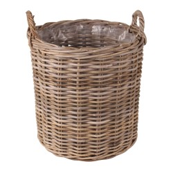 OSŁONKA ROUND BASKET RATTAN...