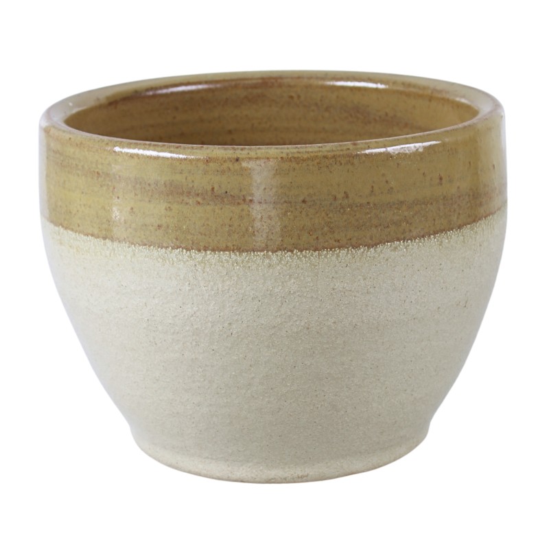 DONICA CERAMICZNA SZKLIWIONA MROZOODPORNA SANDY