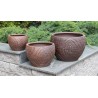 OSŁONKA PATTAYA CERAMICZNA BRĄZOWA