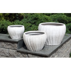 OSŁONKA PHUKET CERAMICZNA JASNY SZARY