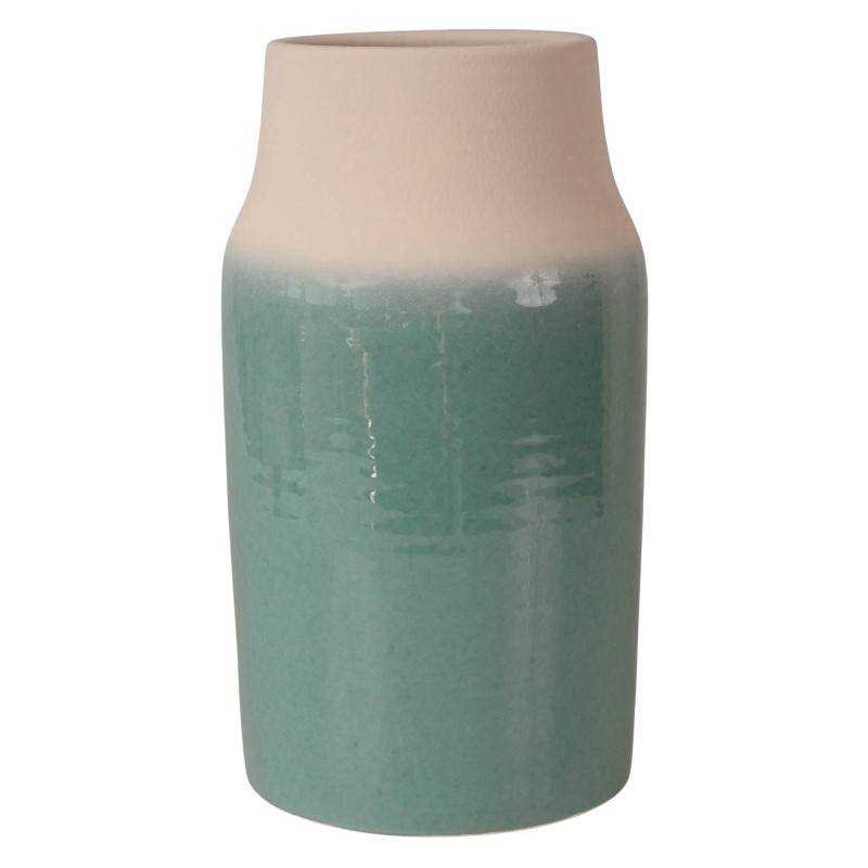 OSŁONKA CERAMICZNA WAZON LISBOA BŁĘKITNA H:30x16cm