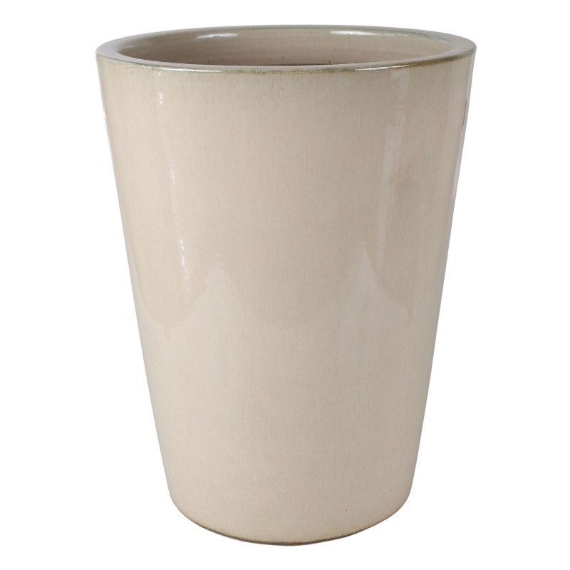 CERAMICZNA DONICA MROZOODPORNA SZKLIWIONA KREM 003 200-1500