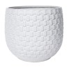 DONICA SZKLIWIONA CERAMICZNA BIAŁA