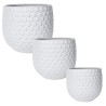 DONICA SZKLIWIONA CERAMICZNA BIAŁA