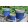 DONICA CERAMICZNA SZKLIWIONA BICOLOR 200-4378