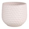 DONICA SZKLIWIONA CERAMICZNA BIAŁA