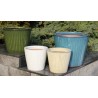 DONICA CERAMICZNA SZKLIWIONA KREMOWA 200-4378