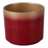 OSŁONKA CERAMICZNA CYLINDER SERIA 994 ZŁOTO CZERWONA 12,5x11