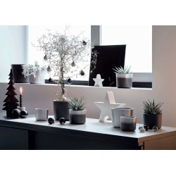 OSŁONKA CERAMICZNA CYLINDER SERIA 994 SREBRO/ANTRACYT 12,5x11