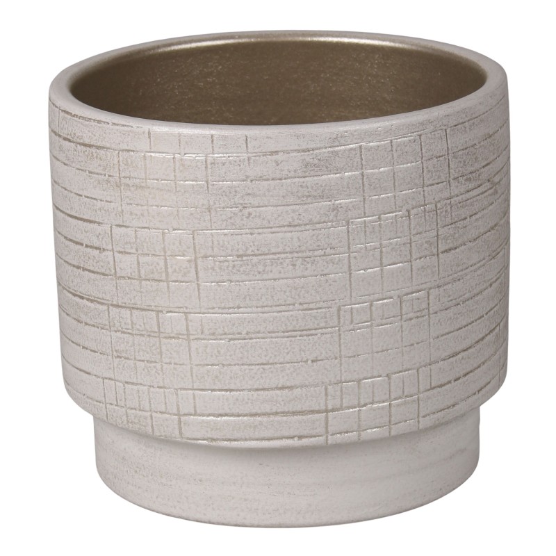 OSŁONKA CERAMICZNA HP135 SINTRA BIAŁE ZŁOTO