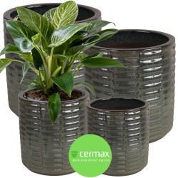 DONICA CERAMICZNA SZKLIWIONA MROZOODPORNA