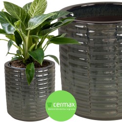 DONICA CERAMICZNA SZKLIWIONA MROZOODPORNA