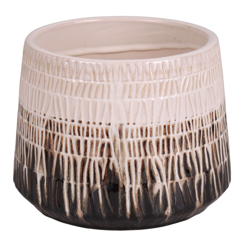 OSŁONKA SZKLIWIONA CERAMICZNA ETNO