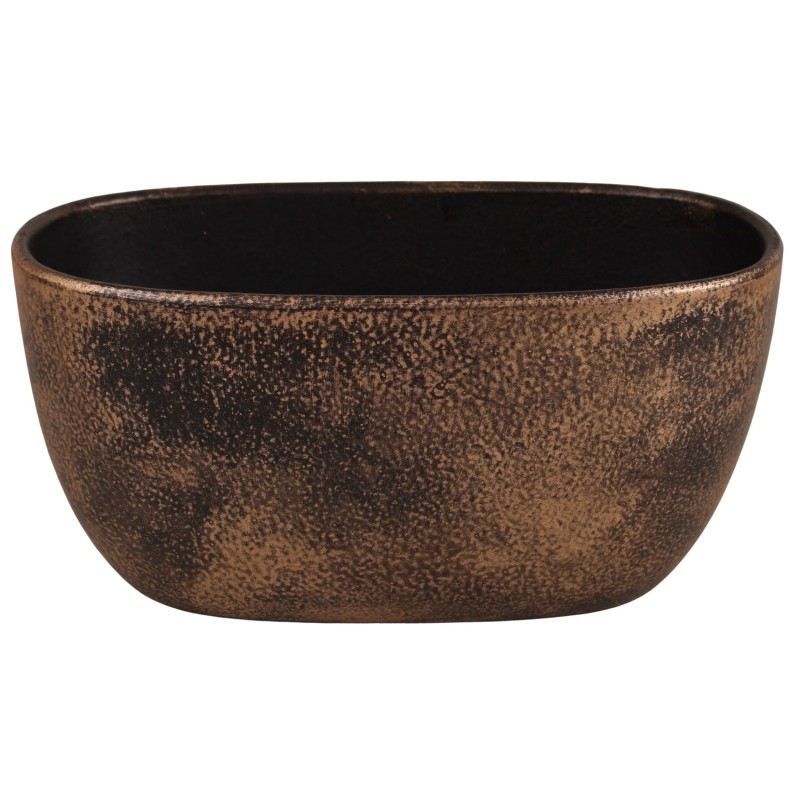 OSŁONKA CERAMICZNA BARCO ZŁOTA 14x14x28cm